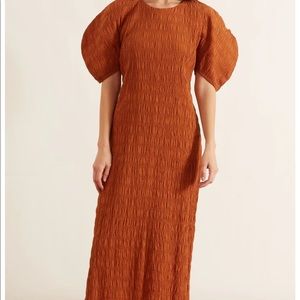 Mara Hoffman Aranza Dress in Rust, XXS